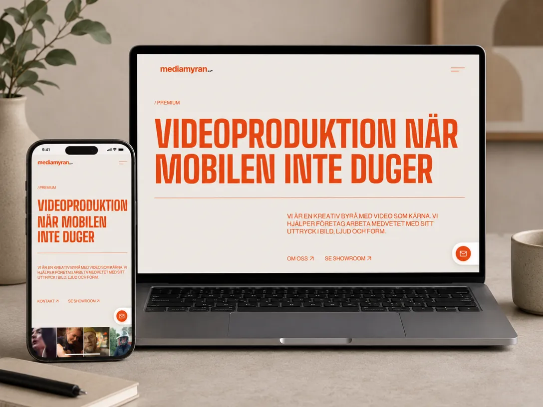 Website design example 1